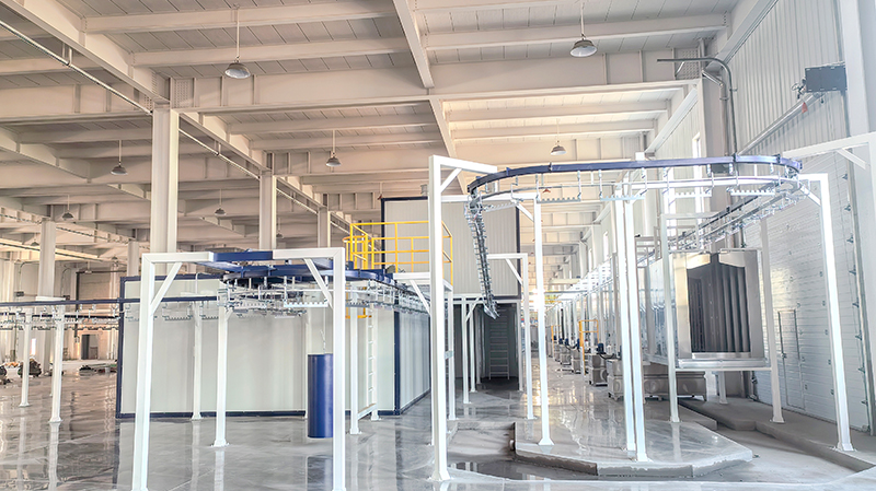 医疗器械自动喷涂流水线