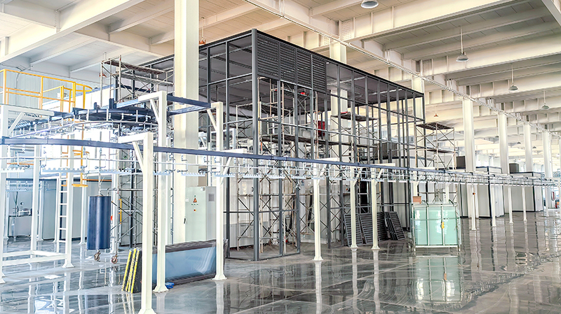 医疗器械自动喷涂流水线