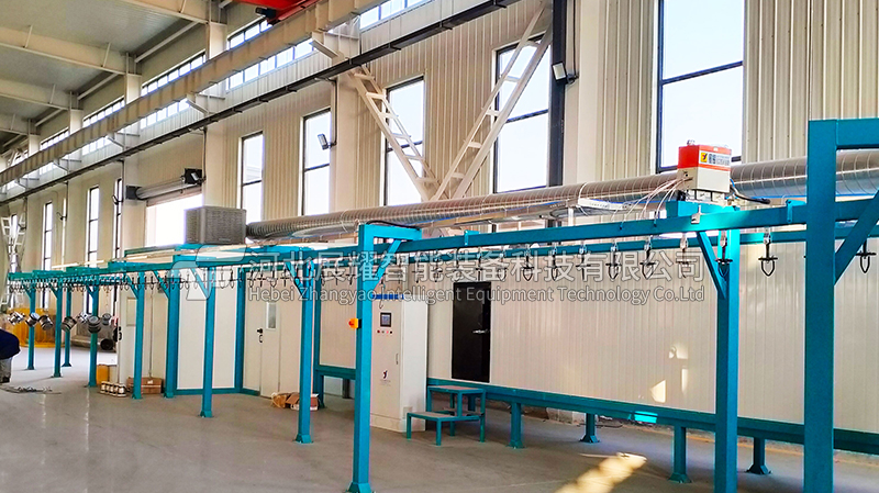 衡水某阀门企业自动化喷涂流水线项目