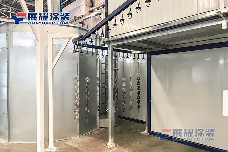 喷漆流水线
